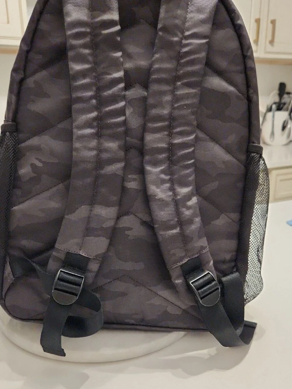 Athleta Girl Black Camo Backpack - Stylish Everyday Carry